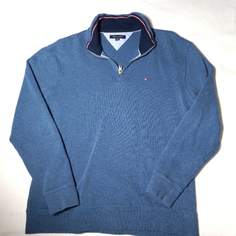 Tommy Hilfiger 1/4 zip pullover sweatshirt men's size  xl